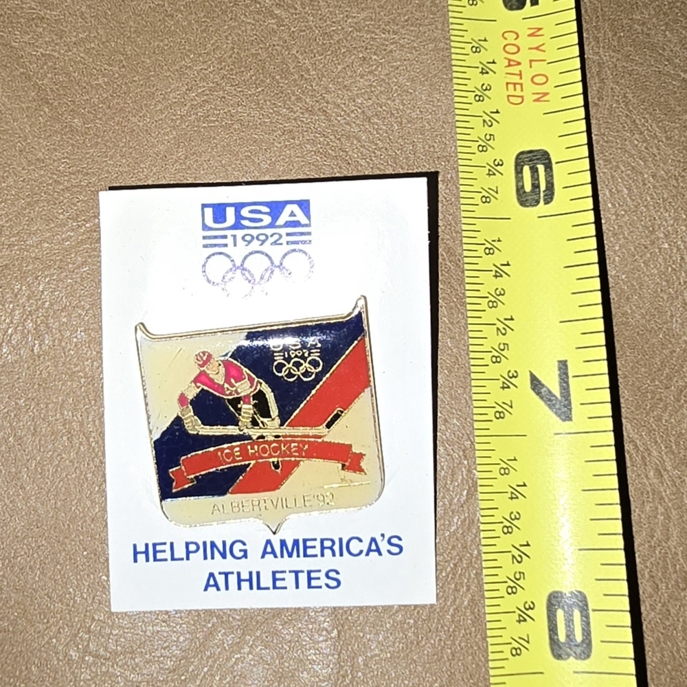 1992 Team USA Olympic Hockey Pin